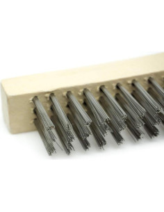 Cepillo de Alambre Benchmark Abrasives 35 cm Mango Curvo 12 Pzas 2