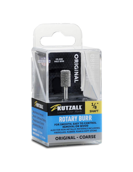 Fresa Rotativa Kutzall C-14-E, Gruesa, 6.35mm, Carburo