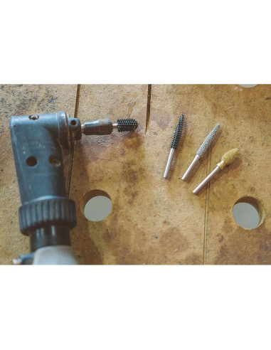 Fresa Rotativa Kutzall C-14-E, Gruesa, 6.35mm, Carburo