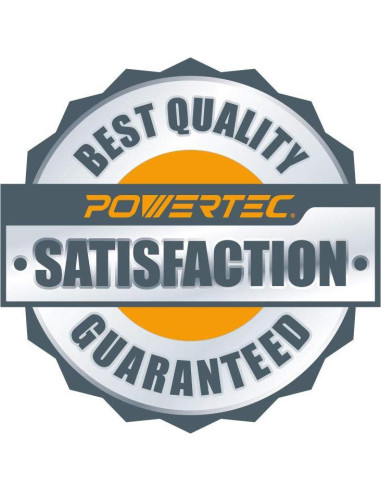 Bloque de Lijado POWERTEC con 40 Hojas de Lija 14.6x7.3cm