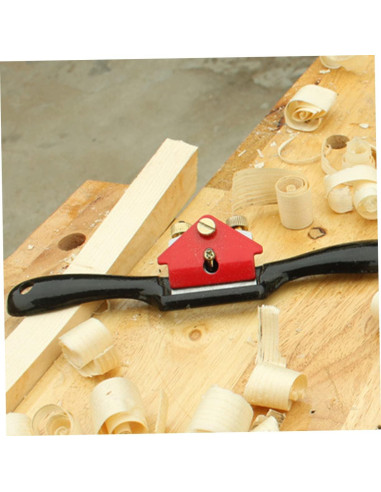 Cepillo de mano Lurrose de acero aleado 25x7cm para carpintería