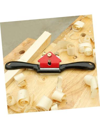 Cepillo de mano Lurrose de acero aleado 25x7cm para carpintería