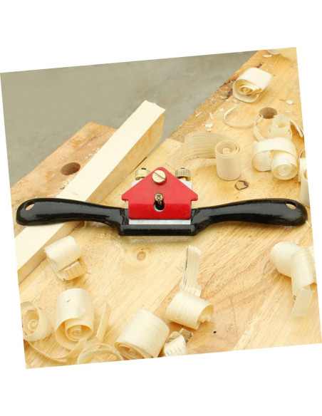 Cepillo de mano Lurrose de acero aleado 25x7cm para carpintería