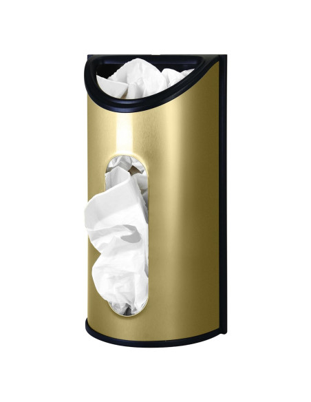 Dispensador de Bolsas de Plástico Greenco - Acero Inoxidable Cepillado