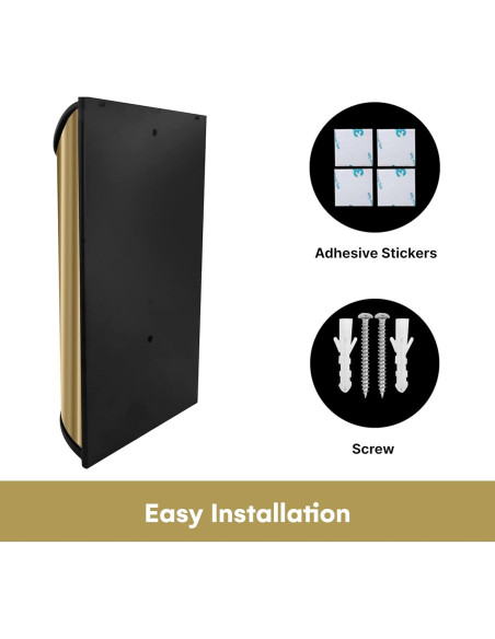 Dispensador de Bolsas de Plástico Greenco - Acero Inoxidable Cepillado