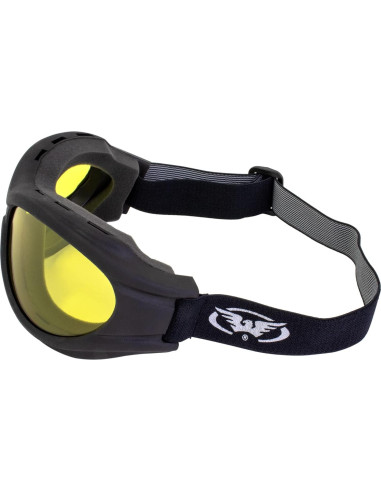 Gafas Global Vision Big Ben - 2 Pares, Lentes Ahumado y Amarillo