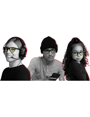 Gafas de Juego GUNNAR para Niños 4-8 Años - Bloqueo Luz Azul