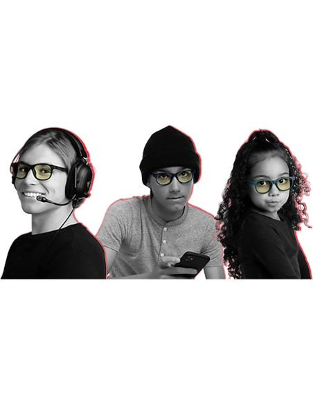 Gafas de Juego GUNNAR para Niños 4-8 Años - Bloqueo Luz Azul