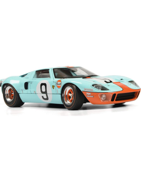 Coche Miniatura Coleccionable Ford GT40 Mk1 Azul 1:18