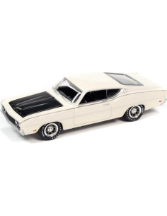 Coche Diecast 1969 Torino Talladega Johnny Lightning 1/64 2