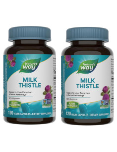 Extracto de Cardo Mariano Nature's Way 175 mg 120 Cápsulas