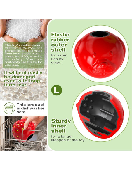 Juguete Masticable para Perros TLKNG Fresa Grande 321g Juguete Masticable para Perros TLKNG Fresa Grande 321g