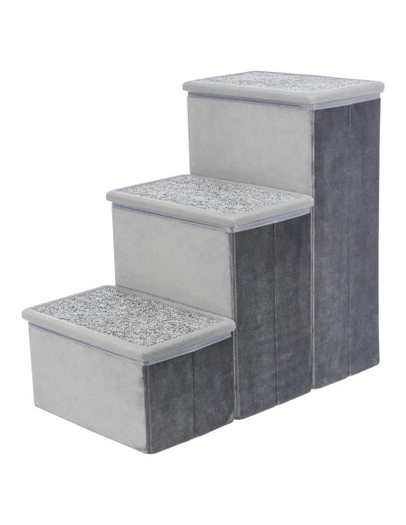 Escaleras para Mascotas TRIXIE de 3 Pasos Plegables con Almacenamiento