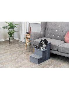 Escaleras para Mascotas TRIXIE de 3 Pasos Plegables con Almacenamiento 2