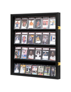 Exhibidor de Tarjetas Deportivas Temgee 24" Negro Vertical