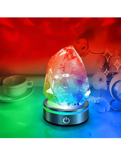 Lámpara de Mesa LED YUBOMT SJD-B RGB Regulable 13cm 2