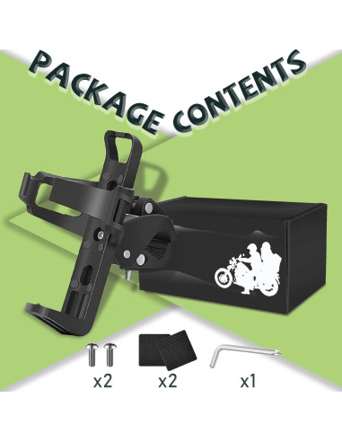 Soporte de Botella de Agua GLDYTIMES 360 para Bicicleta