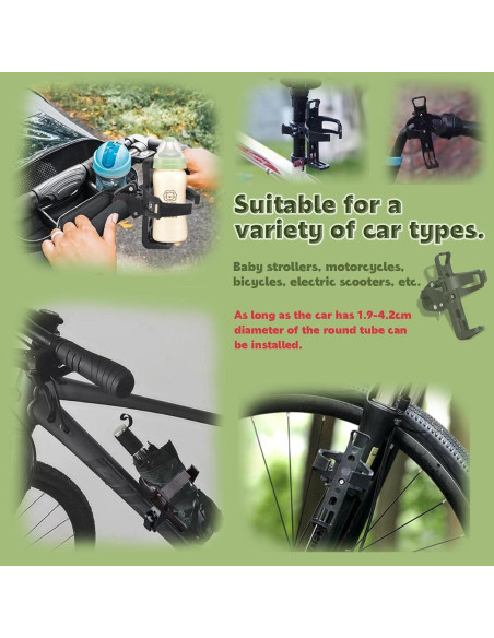 Soporte de Botella de Agua GLDYTIMES 360 para Bicicleta