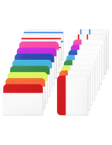 600 Pestañas Adhesivas Tecreddy 5.08 cm Multicolor Reposicionables