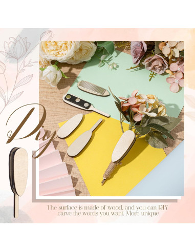 10 Pares de Imanes de Boutonniere Magnéticos de Madera