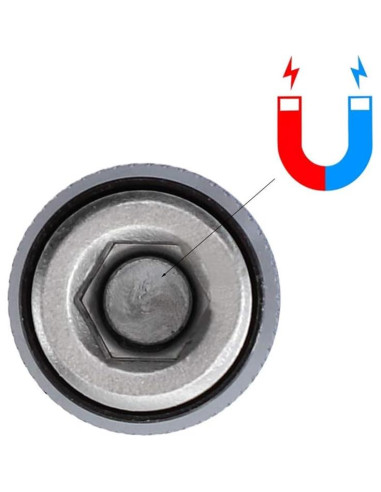 Soportes de Broca Pivote Magnético Toolcool - 2 Piezas