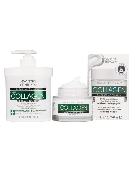 Set de Cuidado de la Piel Advanced Clinicals - 2 Piezas Colágeno