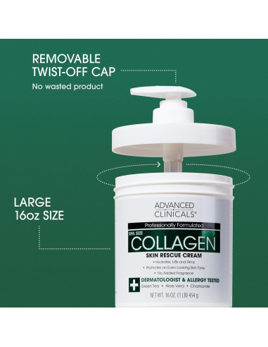 Set de Cuidado de la Piel Advanced Clinicals - 2 Piezas Colágeno