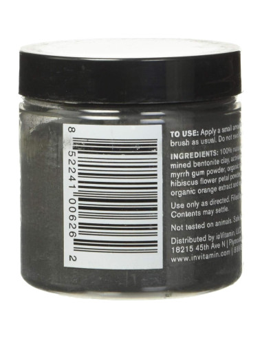 Polvo Dental Blanqueador beMndful 77g Carbón Activado Natural