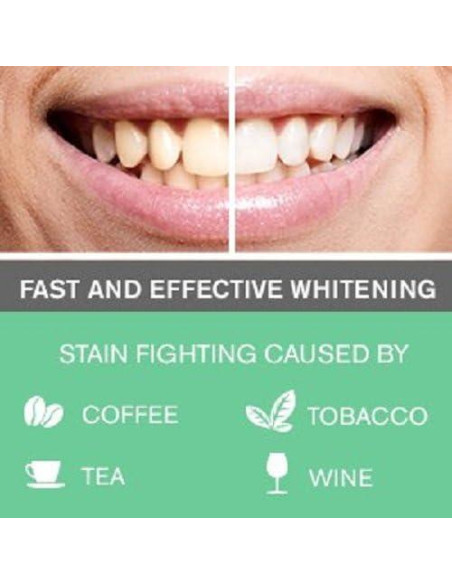 Polvo Dental Blanqueador beMndful 77g Carbón Activado Natural