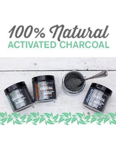 Polvo Dental Blanqueador beMndful 77g Carbón Activado Natural