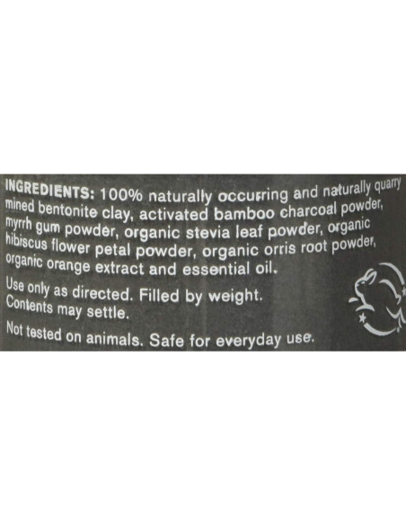 Polvo Dental Blanqueador beMndful 77g Carbón Activado Natural