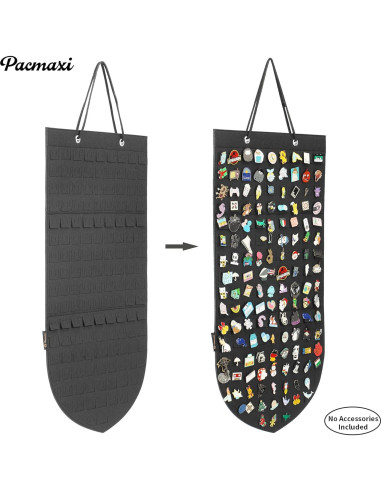 Organizador de Broches Colgante PACMAXI Negro 96 Pines