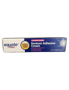 Crema Adhesiva para Dentaduras Equate Complete 21g