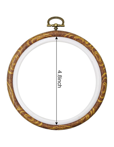 Aros de Bordado Redondos Guofa 12cm 2pcs Decorativos