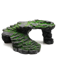 Plataforma de Sol para Reptiles Mipukbay Roca Decorativa 20cm