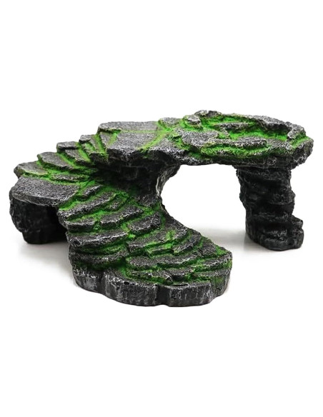 Plataforma de Sol para Reptiles Mipukbay Roca Decorativa 20cm