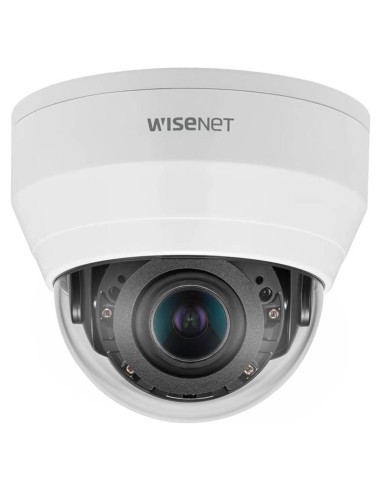 Cámara Domo Hanwha Techwin QND-8080R 5MP IR PoE Lente 3.2-10mm