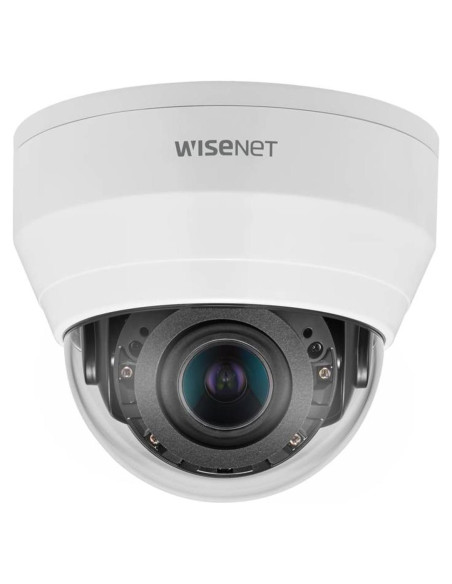 Cámara Domo Hanwha Techwin QND-8080R 5MP IR PoE Lente 3.2-10mm