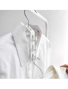 Ganchos de Percha en Cascada WINIT 12pcs Ahorro de Espacio 2