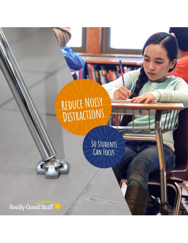 Deslizadores de Sillas Pies Peludos Realmente Buen Material 144 pcs