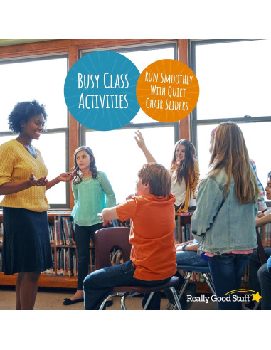 Deslizadores de Sillas Pies Peludos Realmente Buen Material 144 pcs