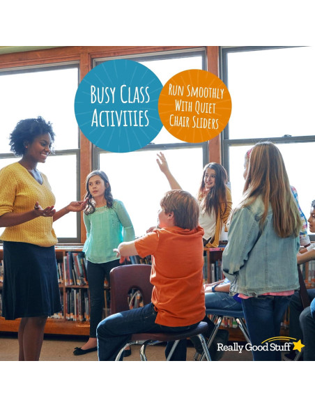 Deslizadores de Sillas Pies Peludos Realmente Buen Material 144 pcs