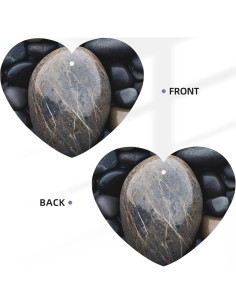 Tarjetas Ambientadoras de Auto DRTGED 10 Pcs 8x8 cm Piedra Playa 2