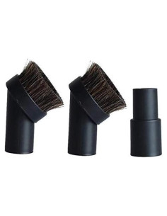 2 Cepillos Redondos de Cabello de Caballo EcoMaid 25mm