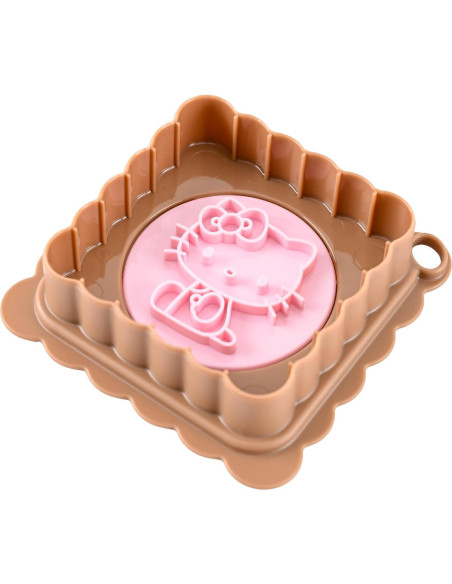 Hacedor de Sándwich Kawaii Gato Lindos MENBLY 10.9cm Rosa