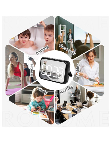 Temporizador Digital de Cocina Rohome 99 Minutos Pantalla LED