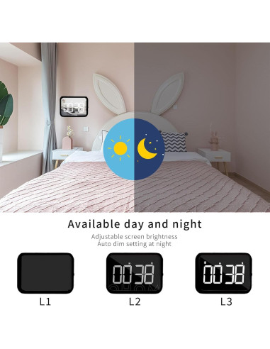 Temporizador Digital de Cocina Rohome 99 Minutos Pantalla LED