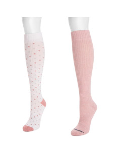 Calcetines de Compresión MUK LUKS Algodón Mujeres 3 Pairs 2