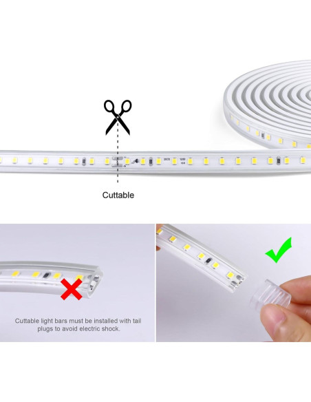 Tira LED 240 LEDs 6500K Tlinkosta 2m Impermeable