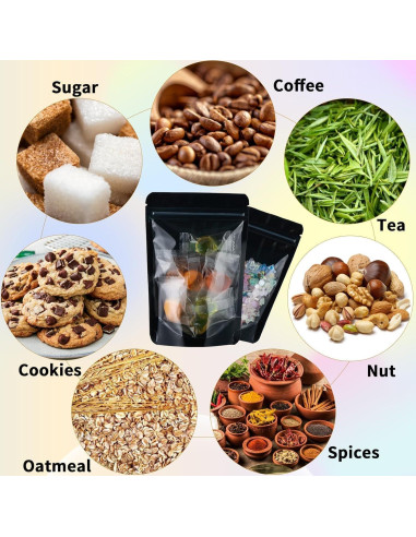 Bolsas Mylar Reutilizables Circloophs 10x15 cm 200 Pcs